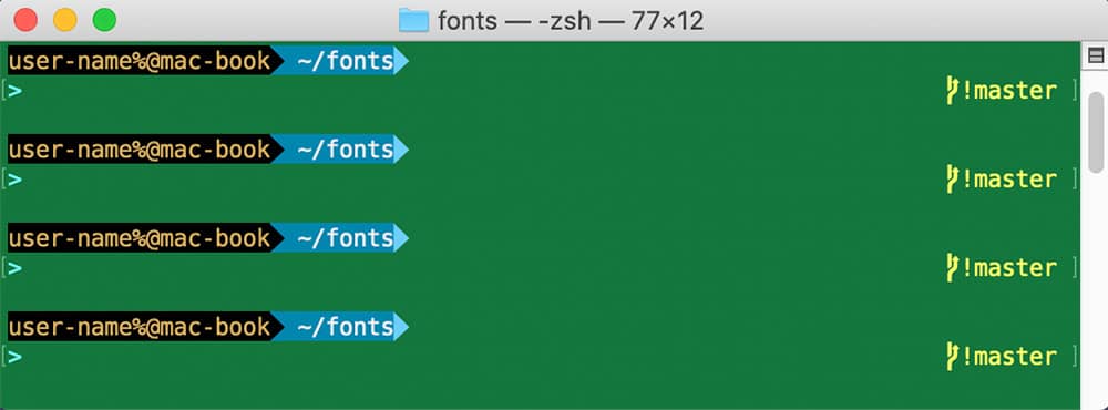 Zshプロンプトをカスタマイズ 色と改行とgit対応で見やすくする Mac プロガジ Dev